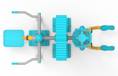 Bacak Acma Yan Salinim Aleti PF-202 | Dış Mekan Spor Aletleri | Erse Kent Mobilyaları